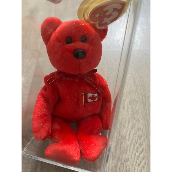 TY Other - TY Beanie Baby - PIERRE the Bear (Canada Exclusive) (8.5 inch) - MWMTs